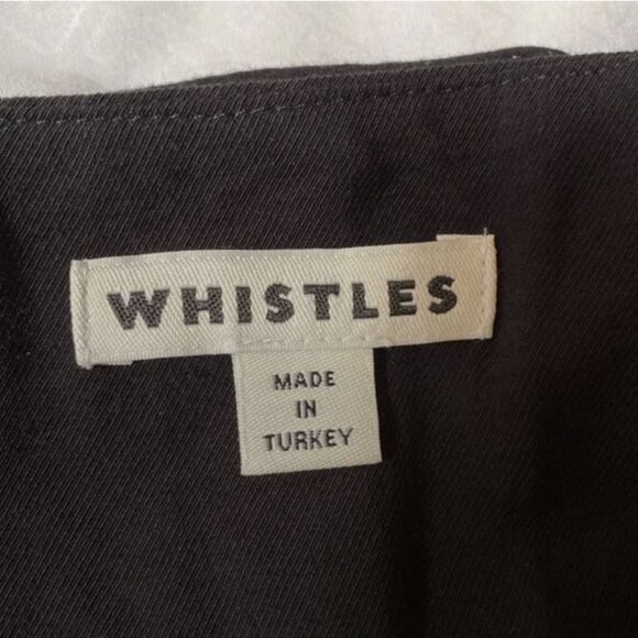 NWOT Like New Whistles Lara Button Black Jumpsuit Size UK 10/ US6 - Picture 9 of 11